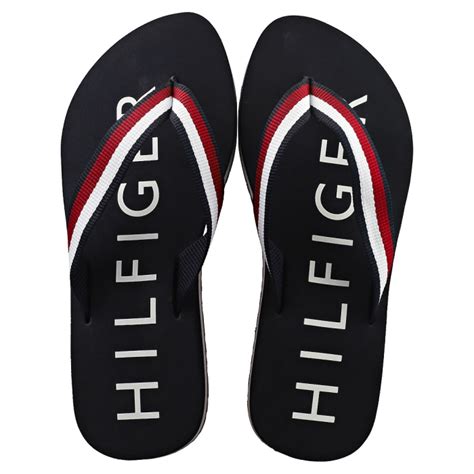 tommy hilfiger flip flops women